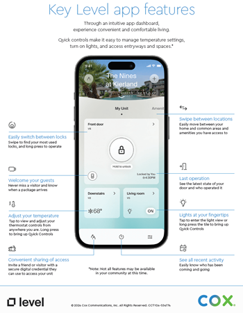 Smart home package including door locks, thermostats, lights & sensors